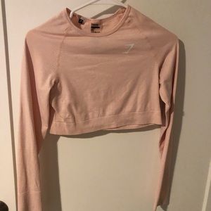 Gymshark vital seamless cropped long sleeve